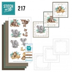 STDO217 - Stitch and Do 217 - Yvonne Creations - Young and Wild