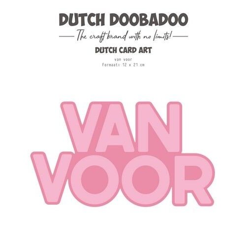 Dutch Doobadoo Dutch Doobadoo Card Art van voor A5 (NL) 470.784.297