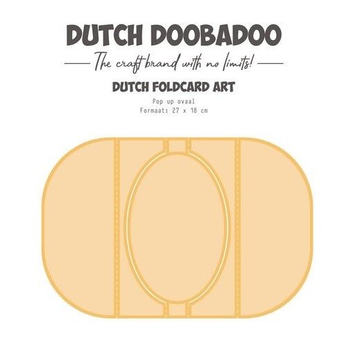 Dutch Doobadoo Dutch Doobadoo Card-Art Pop-up ovaal A4 470.784.300