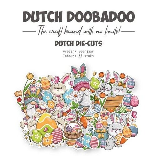 Dutch Doobadoo Dutch Doobadoo Stansjes Voorjaar 33 st 474.007.031