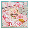 Marianne Design LR0852 - Anja's elegant circle with hearts