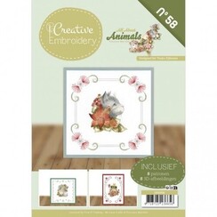 CB10058 - Creative Embroidery 58 - Precious Marieke - All about Animals