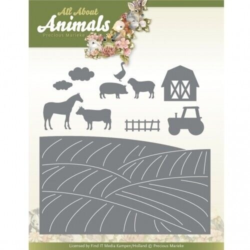 Precious Marieke PM10265 - Mal - Precious Marieke - All About Animals - Farm Landscape