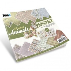 PMPP10042 - Paperpack - Precious Marieke - All About Animals - Design