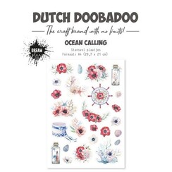 Dutch Doobadoo Stansvel Ocean calling A4 474.007.029