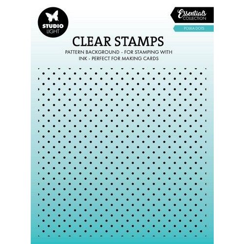 Studio Light Clear stamp Polka dots Essentials nr.631 SL-ES-STAMP631 138x138x3mm