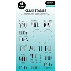 Studio Light Clear stamp Pop-up cards Essentials nr.636 SL-ES-STAMP636 93x139x3mm