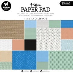 Studio Light Pattern Paper Pad Background des. Ess. nr.154 SL-ES-PPP154 203x203x9mm