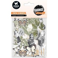 Studio Light Paper elements People & botanics Grunge Coll. nr.09 SL-GR-PE09 105x170x5mm