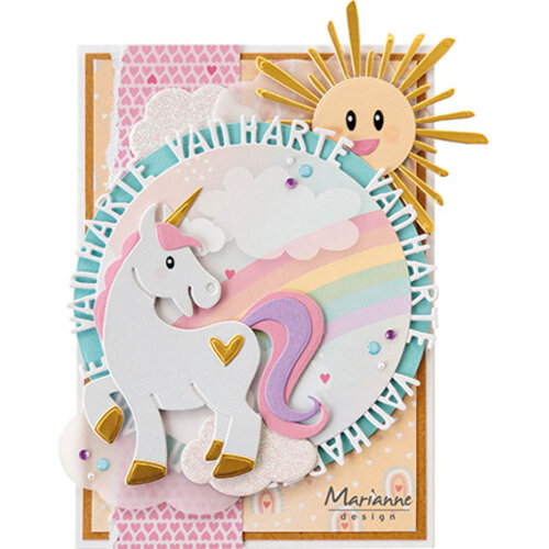 Marianne Design COL1544 - Papercraft accessories by Marleen