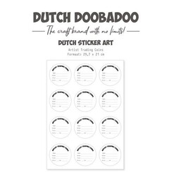 Dutch Doobadoo Dutch Sticker ATC cirkels naam (NL) 491.200.031