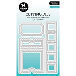 Studio Light Cutting dies Small tickets Essentials nr.824 SL-ES-CD824 73x101mm