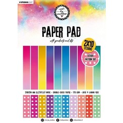 Studio Light Pattern Paper Pad Gradients, dots Essent. Coll. nr.160 ABM-ES-PPP160 210x294mm