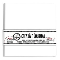 Studio Light Creative Journal All white, Paintable cover nr.14 ABM-ES-JOUR14 104x107mm