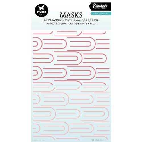 Studio Light Studio Light Mask Rainbow pattern Essentials nr.276 SL-ES-MASK276 150x210mm