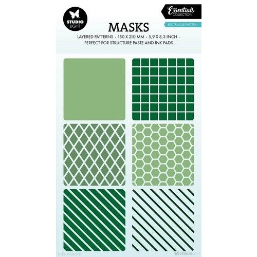 Studio Light Studio Light Mask Rectangle pattern Essentials nr.278 SL-ES-MASK278 150x210mm