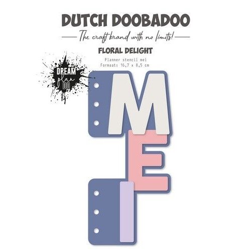Dutch Doobadoo Dutch Doobadoo Planner stencil Mei A5 (NL) 470.784.308