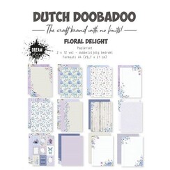 Dutch Doobadoo Designpapier Floral Delight 2x12 473.005.061