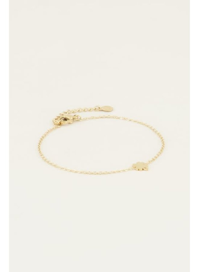 Armband Klaver Goud