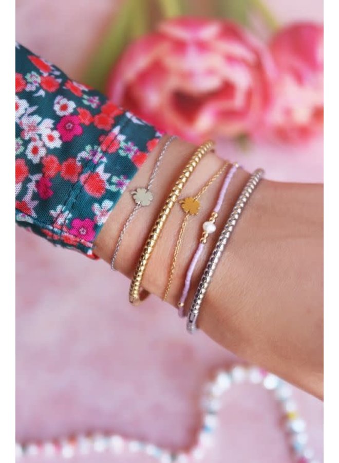 Armband Klaver Goud