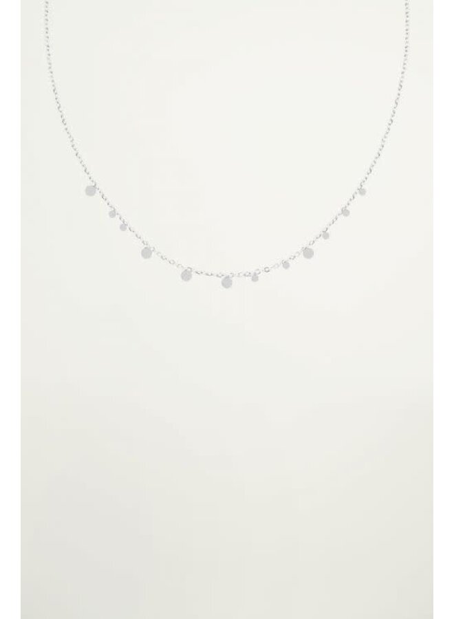 Ketting Kleine Rondjes Zilver