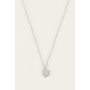 Ketting Klavertje Bedel Zilver
