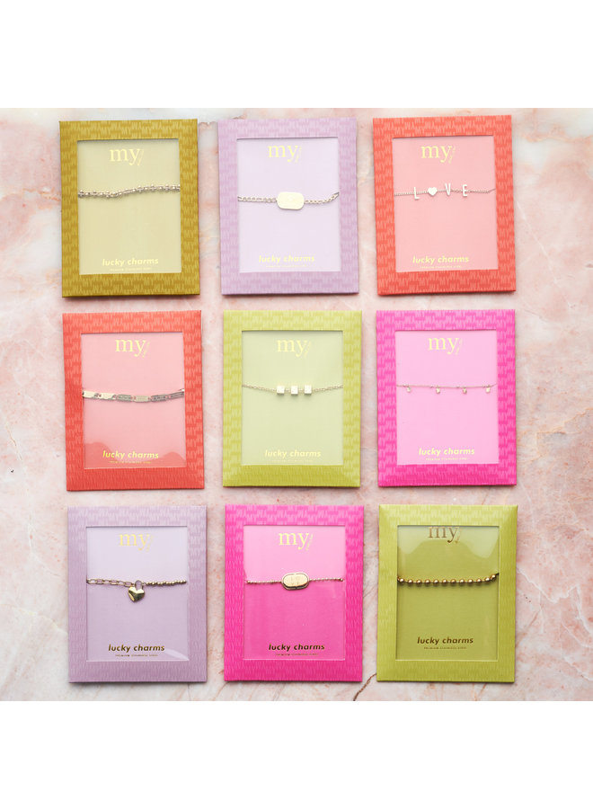 Armband Klavertjes Goud