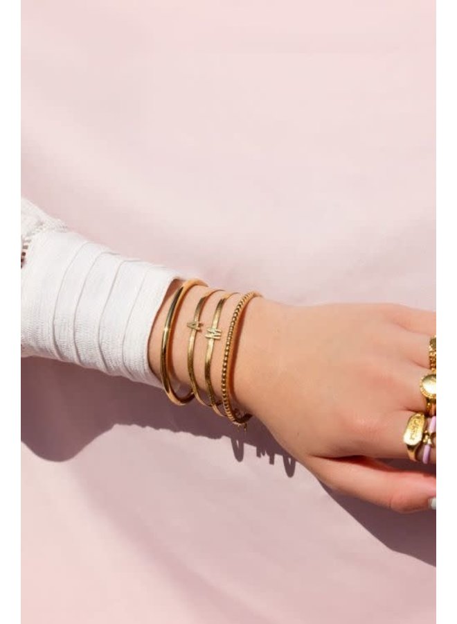 Armband The New Initial Goud