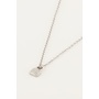 Ketting met Slotje Zilver