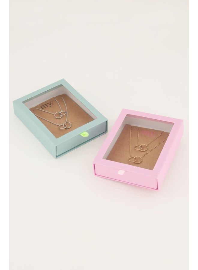 Forever Connected Kettingen Set Goud