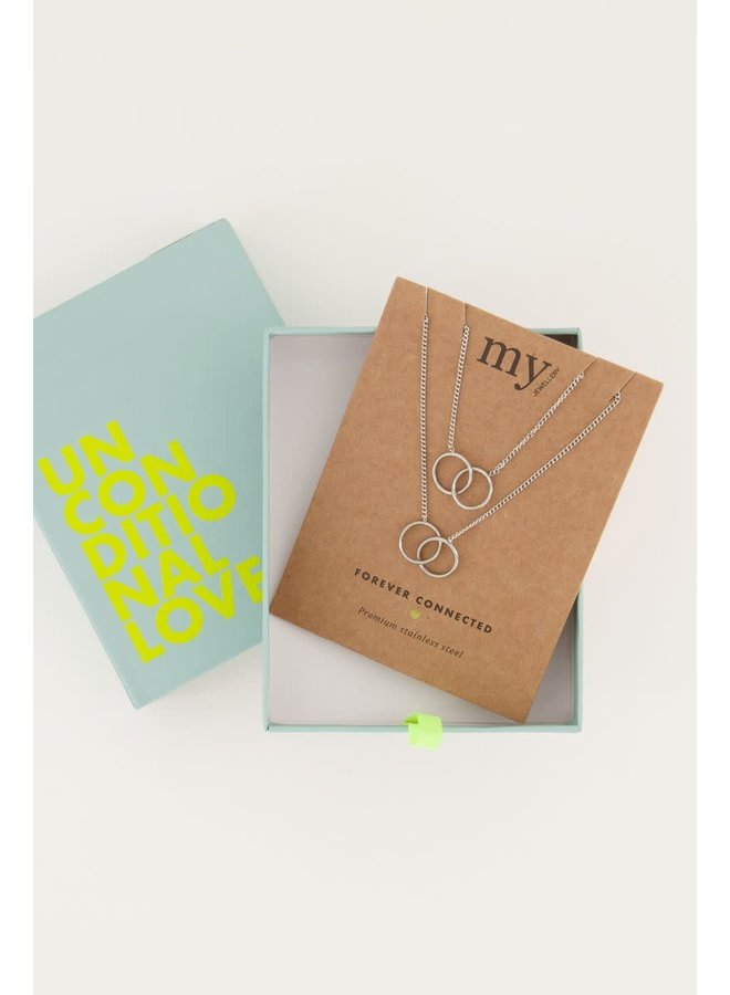 Forever Connected Kettingen Set Goud