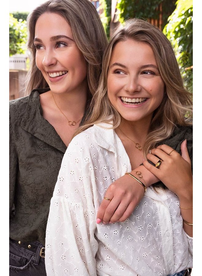 Forever Connected Kettingen Set Goud