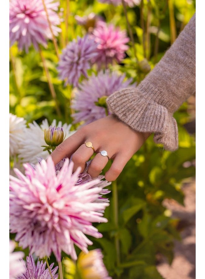 Birthflower Ring Goud