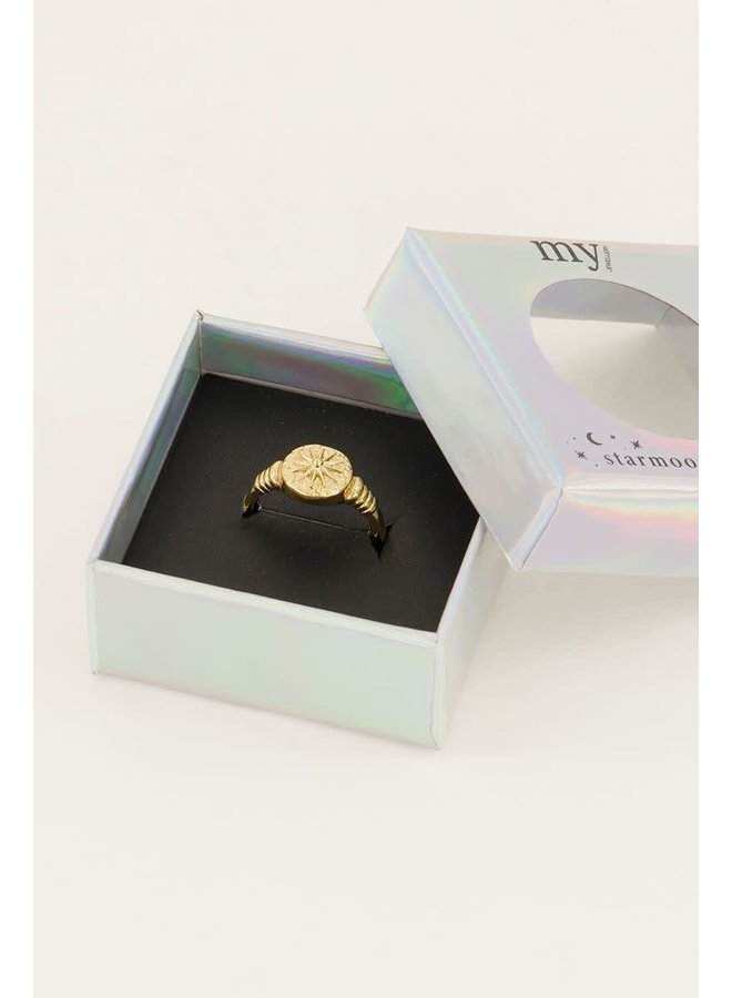 Starmood Ring met Ster Goud