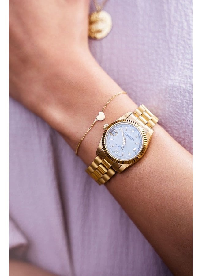 Armband Klein Hartje Goud