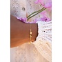 Birthflower Armband Goud