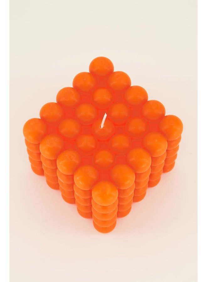 Oranje Bubble Kaars