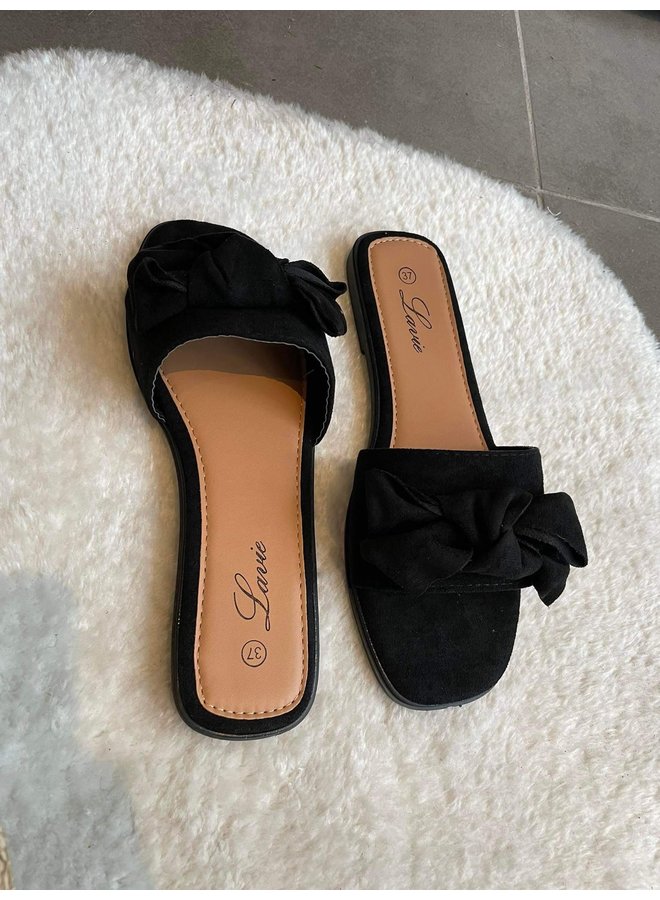 Julya Slipper Black