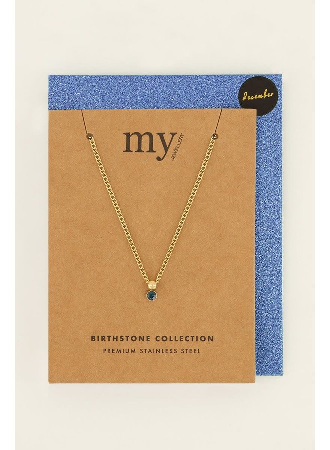 Ketting met Geboortesteen Goud