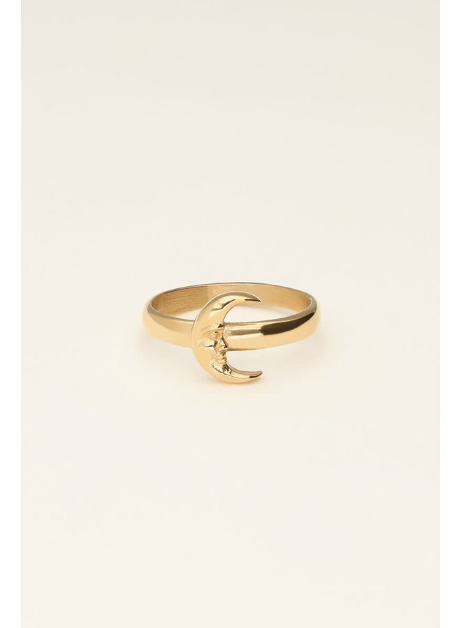 Mystic Ring met Maan Goud