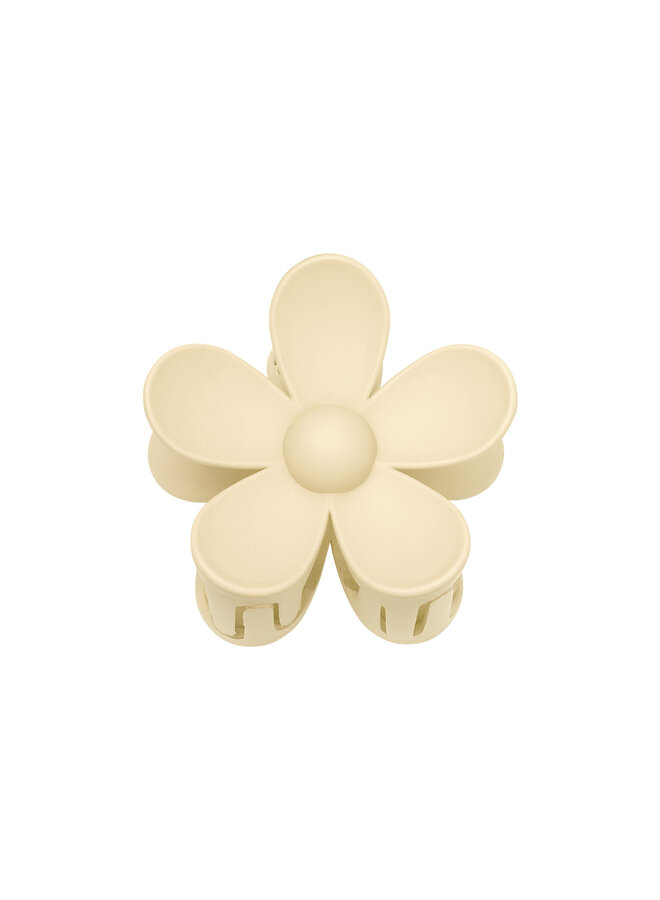 Haarclip Flower Beige