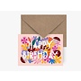 Wenskaart Bloomy Birthday