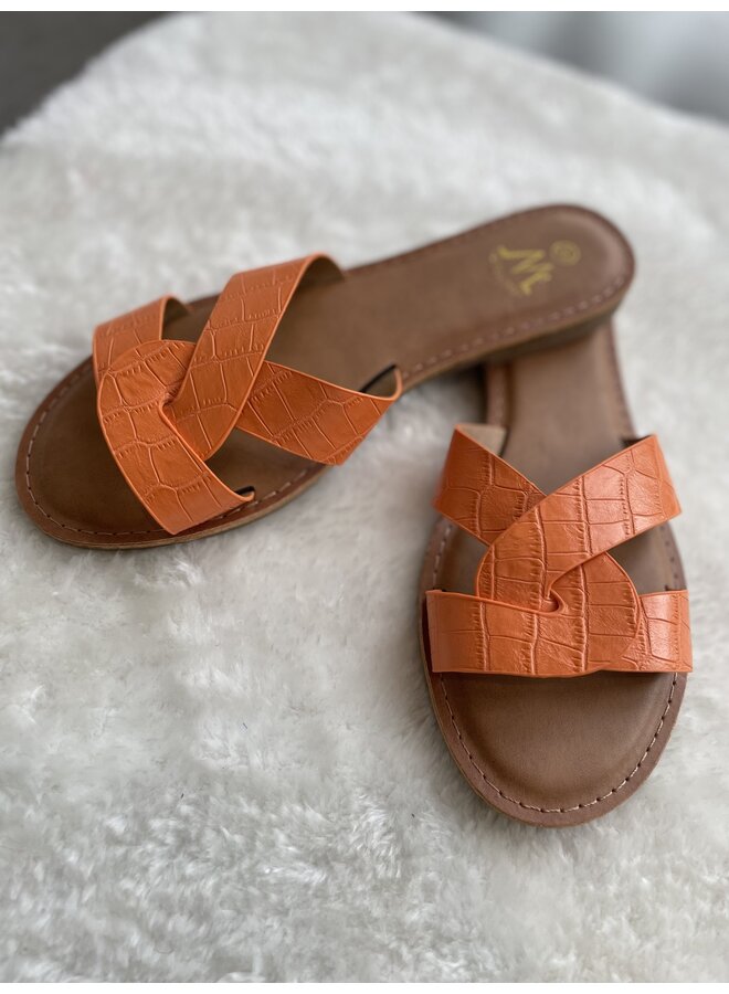 Noah Slippers Orange