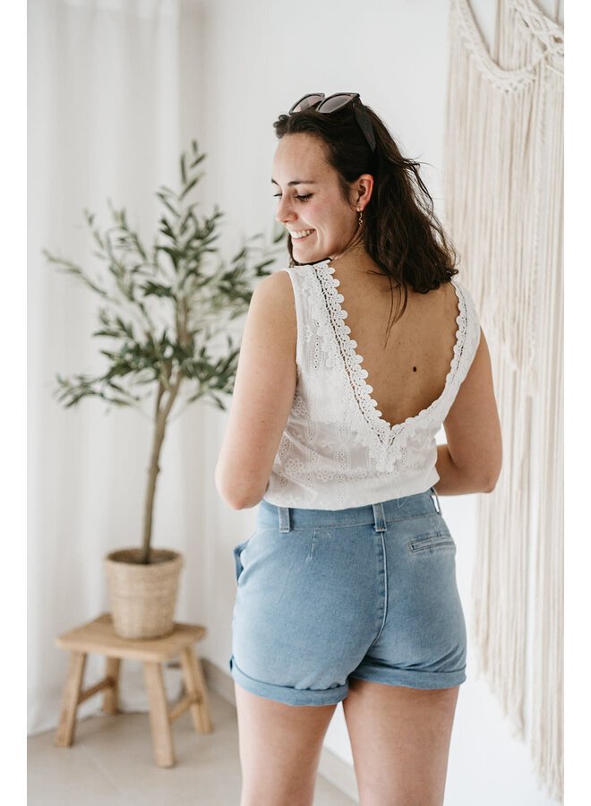 Lucie Denim Shorts