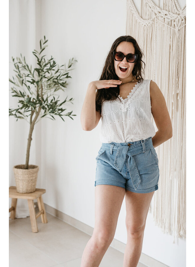 Lucie Denim Shorts