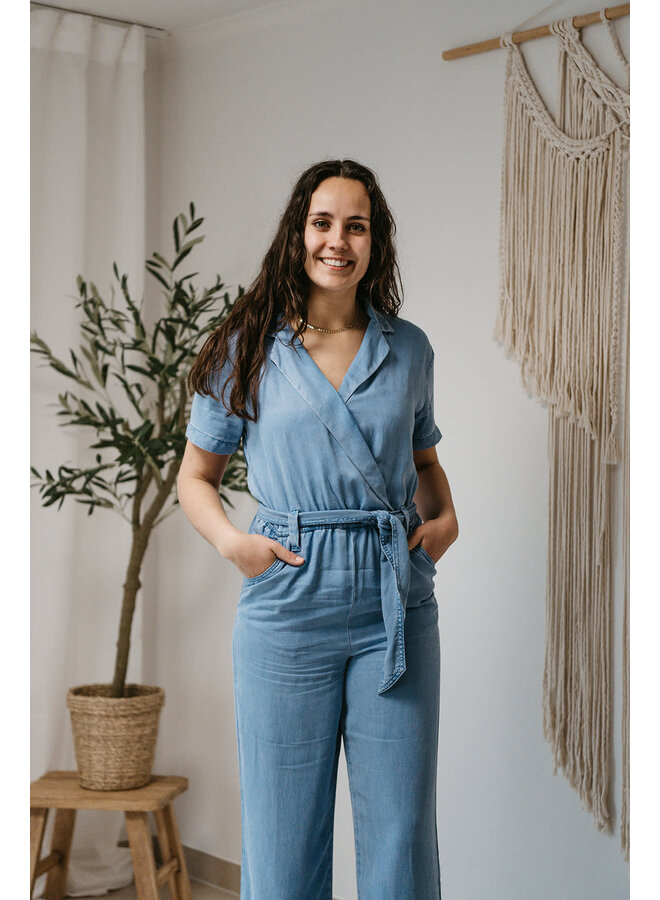 Tina Denim Jumpsuit