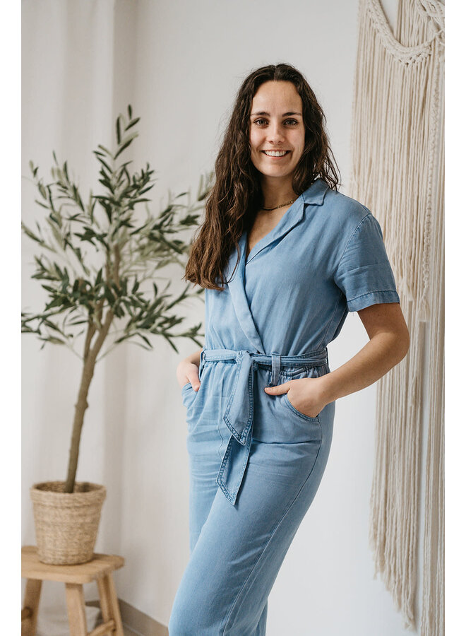 Tina Denim Jumpsuit