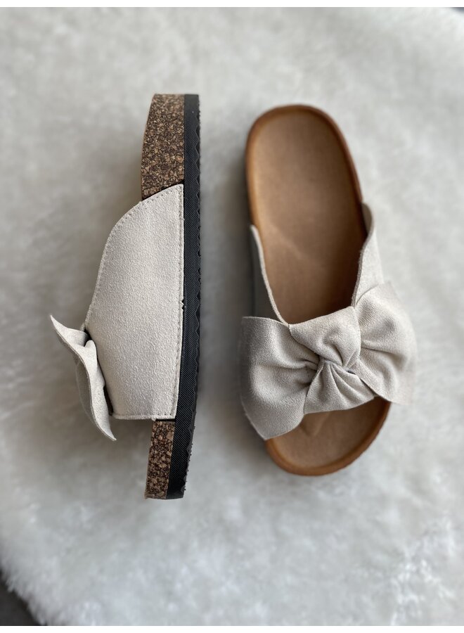 Amy Slippers Beige