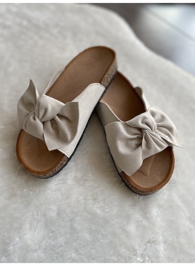 Amy Slippers Beige