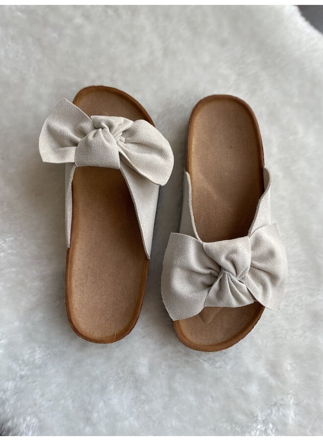 Amy Slippers Beige